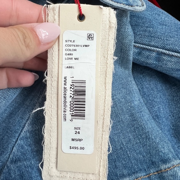 Alice & Olivia Love Me Jumpsuit size 24 - Picture 8 of 8